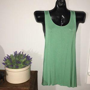 LOFT long tank // great with leggings // size m